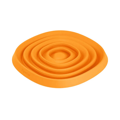 Yipetor Zen Disc: Sensory Calming Tool for Anxious Paws Lick Mat & Slow Feeder,Funnel-Center Foldable Silicone Lick Pad,Bpa Free, Easy to Clean & Dishwasher Safe, GDV Risk Reduction Puzzle Feeder for Semi-Moist Treats, for All Breeds Summervibes Petlovers